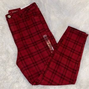 American Eagle Plaid Jegging